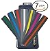 InPrimeTime Reading Guide Highlighter Strips (Colored Overlays/Tinted Overlays) Set of 7 Colors with Storage Case Exclusive