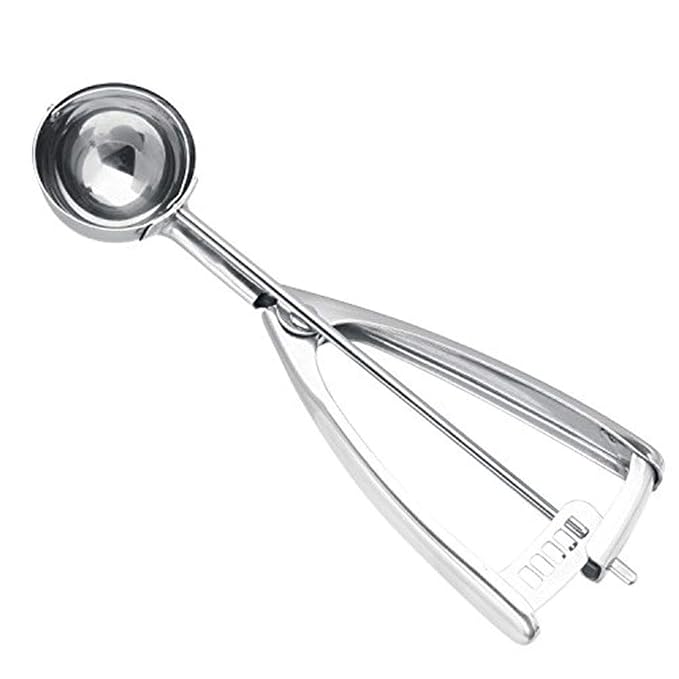 Cuchara Para Hielo De Acero Inoxidable, Forma De Bola De 6 Cm - Ideal Para Servir Y Moldear Hielo En Cócteles