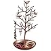 INVIKTUS Silver Birds Tree Jewelry Stand Display Earring Necklace Holder Organizer Rack Tower