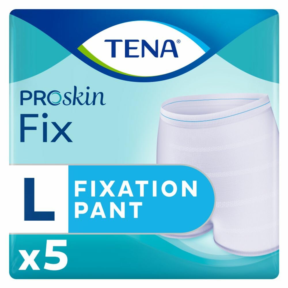 TENA Large Fix Reusable Stretch Pants - Pack of 5