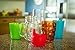 O-Sip! Silicone Sippy Lids - (Pack of 3) - BPA-Free - Converts any Glass, Mason Jars, or Cups to a Sippy Cup - Makes Drinks Spill-Proof, Reusable, Durable (Colors: Red, Green, Blue) - ModFamily
