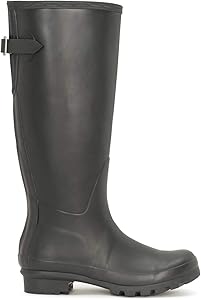 black wellingtons womens