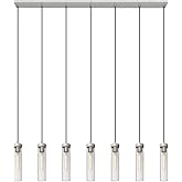 Z-Lite 740P-7L-BN Beau Chandelier, 7-Light 420 Total Watts, Brushed Nickel