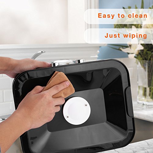 Food Dehydrator Machine, Jerky Dehydrators with Five Tray, LCD Display Screen/Button (Button) - Thumbnail 2
