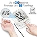 Blood Pressure Monitor - Clinically Accurate & Fast Reading, 60 Reading Memory Automatic Upper Arm Digital BP Monitor with Large Display & Buttons, Wide Range Cuff, One Touch Operation for Home Use