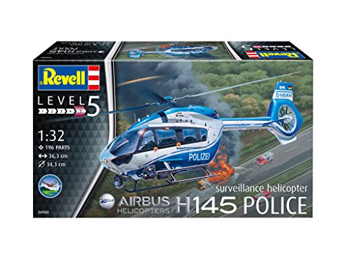 Revell 04980, Airbus H145 Police suveillance helicopter, 1:32 Scale Plastic Model