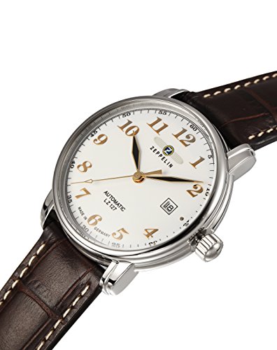 Zeppelin Men's Watch 76561 With Automatic White Dial