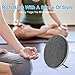 Jonter Fashion Bookshelf Bluetooth Speaker, Desktop Round Speaker with Fabric&Metal Surface, 10W Subwoofer, Built-in Mic Handsfree Phone Calling, TF Card Slot & AUX Cable(Gray)