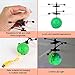 Slepwel UFO Flying Ball Magic led Light with Remote (Green)