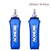 TRIWONDER TPU Soft Folding Water Bottles BPA-Free Collapsible Flask for Hydration Pack - Ideal for Running Hiking Cycling Climbing