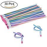 30 PCS Flexible Bendy Pencils for Kids Children – School Fun Equipment - by Ellien