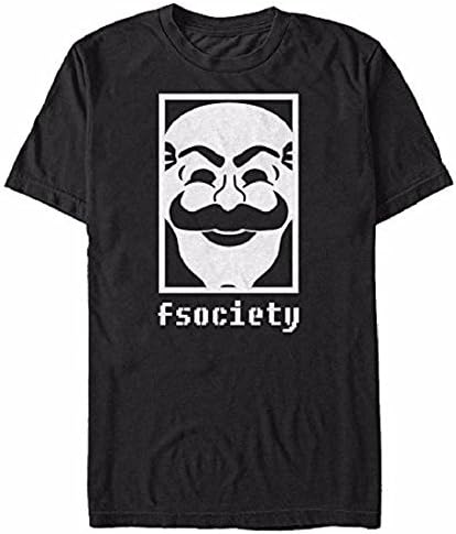 Universal Mr. Robot fsociety Officially Licensed Men's T-Shirt