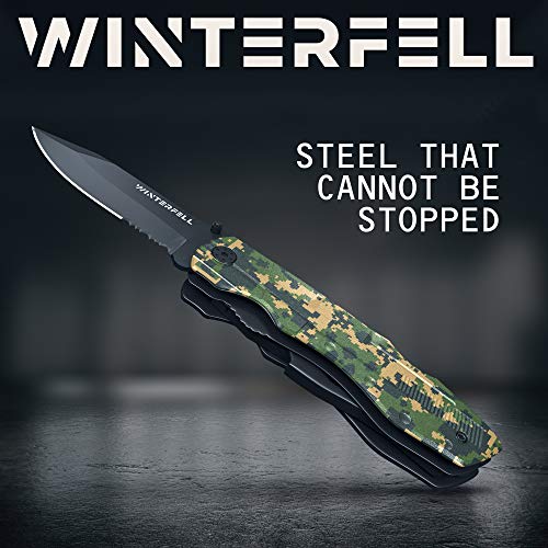 Winterfell Stainless Steel Multitool Knife Portable Folding Knife