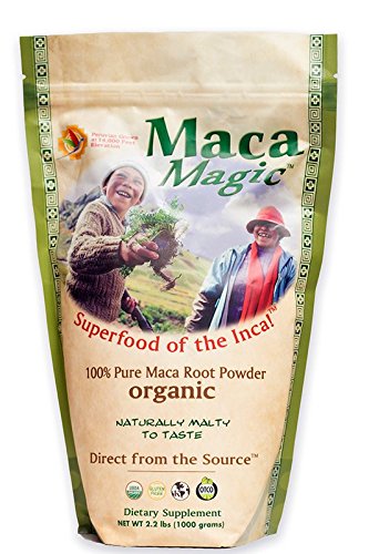 Maca magic 100% organic raw powder 2.2 lbs