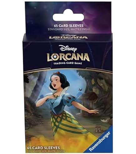 Amazon.com: Ravensburger Disney Lorcana TCG Card Sleeves Featuring Genie   Supportive Friend by Koni | 65 Protective Sleeves for TCG Decks | Ages 8+ :  Toys & Games