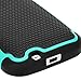 Moto E (2nd GEN.) Case, Motorola E (2nd GEN.) case, E LV Motorola Moto E / E2 ( SECOND GENERATION) (2015) Case, Full Body Hybrid Armor Protection Defender Case Cover - Dual Layer Armor Protective Case Cover for Motorola Moto E -TEAL