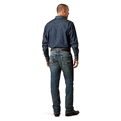 ARIAT Men’s M5 Slim Stretch Adkins Boot Cut Jean