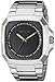 B00EO50Z9S: Nixon Men's A308-1529-00 Deck Analog Display Japanese Automatic Silver Watch