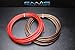 8 GAUGE WIRE 25 FT TOTAL 12.5FT BLACK 12.5FT RED AWG CABLE BY ENNIS ELECTRONICS POWER GROUND STRANDED CAR SOLAR AUTOMOTIVE