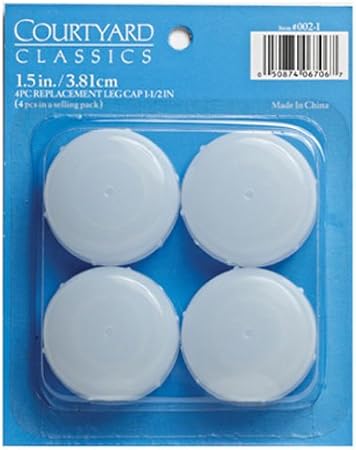 Amazon Com Agio International 002 Leg Cap Pack Of 4 1 1 2