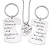 O.RIYA Fathers Mothers Birthday Jewelry Necklace Gift, Mommy Daddy daughter stole heart set little girl kids love Mothers day fathers pendant necklace set of 3, Gift for Daughter,