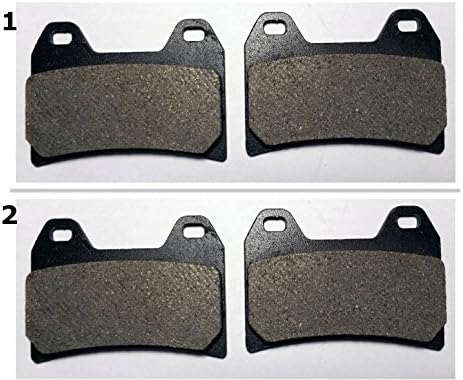 ACM244 / FA244 2 SETS FRONT BRAKE PAD FITS: 1995-1999 SUZUKI XJR 400 Brembo calipers