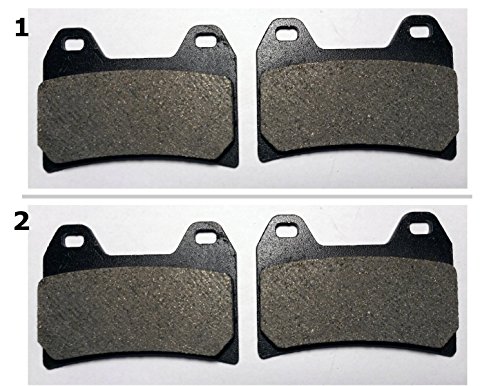 ACM244 / FA244 2 SETS FRONT BRAKE PAD FITS: 1995-1999 SUZUKI XJR 400 Brembo calipers