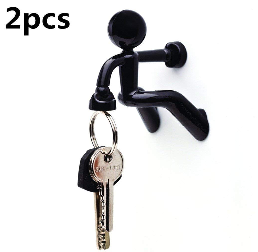 Pack de 2 llaveros magnéticos divertidos para hombre, diseño de ...