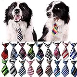 Bestag 30 Pcs/pack Cat Dog Bow Tie Collar - Pet Neckties (30 Pcs/pack)