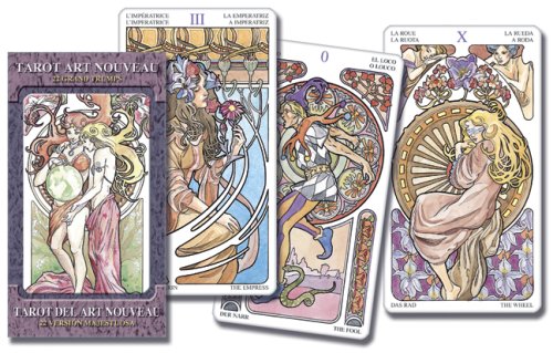 Tarot Art Nouveau Grand Trumps Lo Scarabeo 9780738711829 - 
