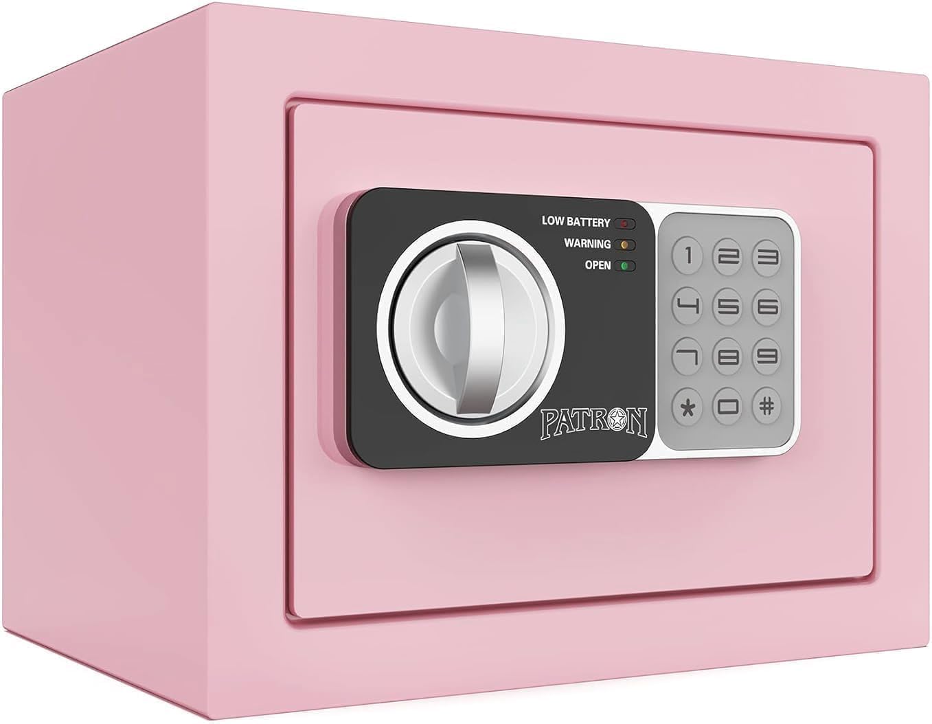 Photo 1 of **PARTS ONLY**PATRON small safe box with key?mini safe for money?small coin safes for home with code?0.236 Cubic Feet Pink