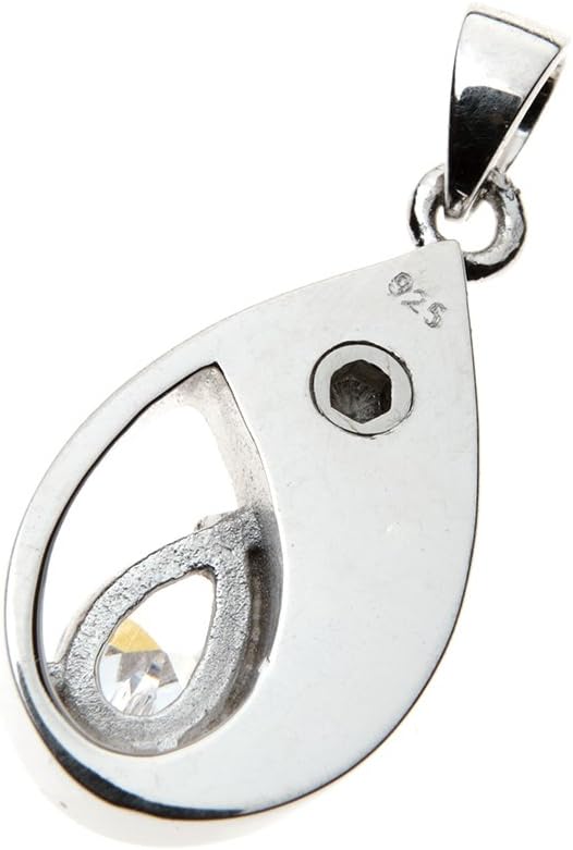 Urns UK Cremation Ashes Jewellery Pendant Belgravia Design 11, Sterling Silver - Image 3