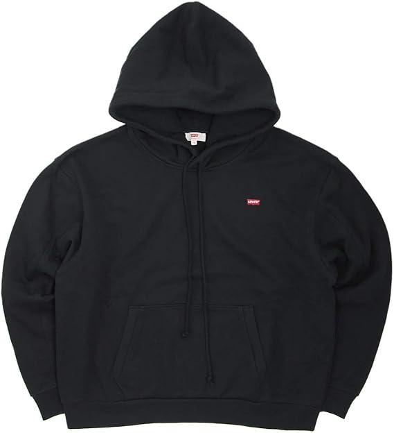 Amazon リーバイス Levi S レディース プルオーバー スウェットパーカー ワンポイント 国内正規品 ブラック 0001 S トレーナー パーカー 通販