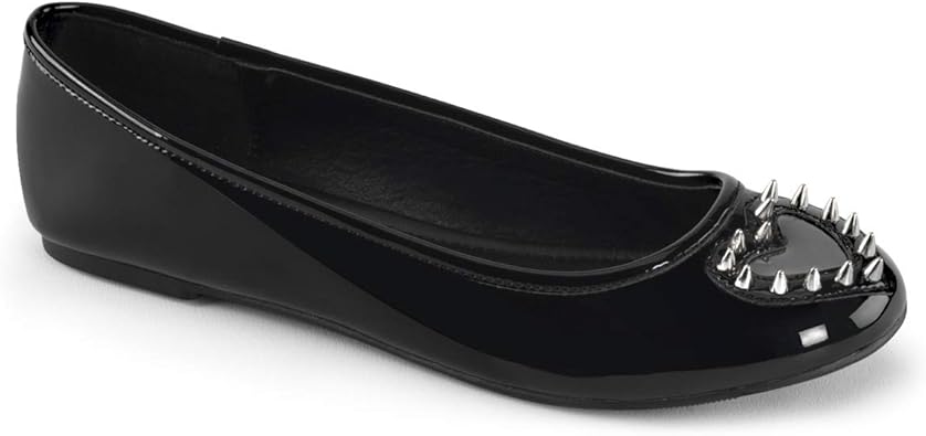 black patent leather flats amazon
