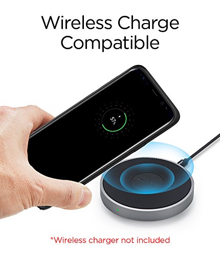 Spigen® [Liquid Crystal Funda Galaxy S9 Plus con Protección TPU Flexible y Ligero - Negro Mate - Imagen 7