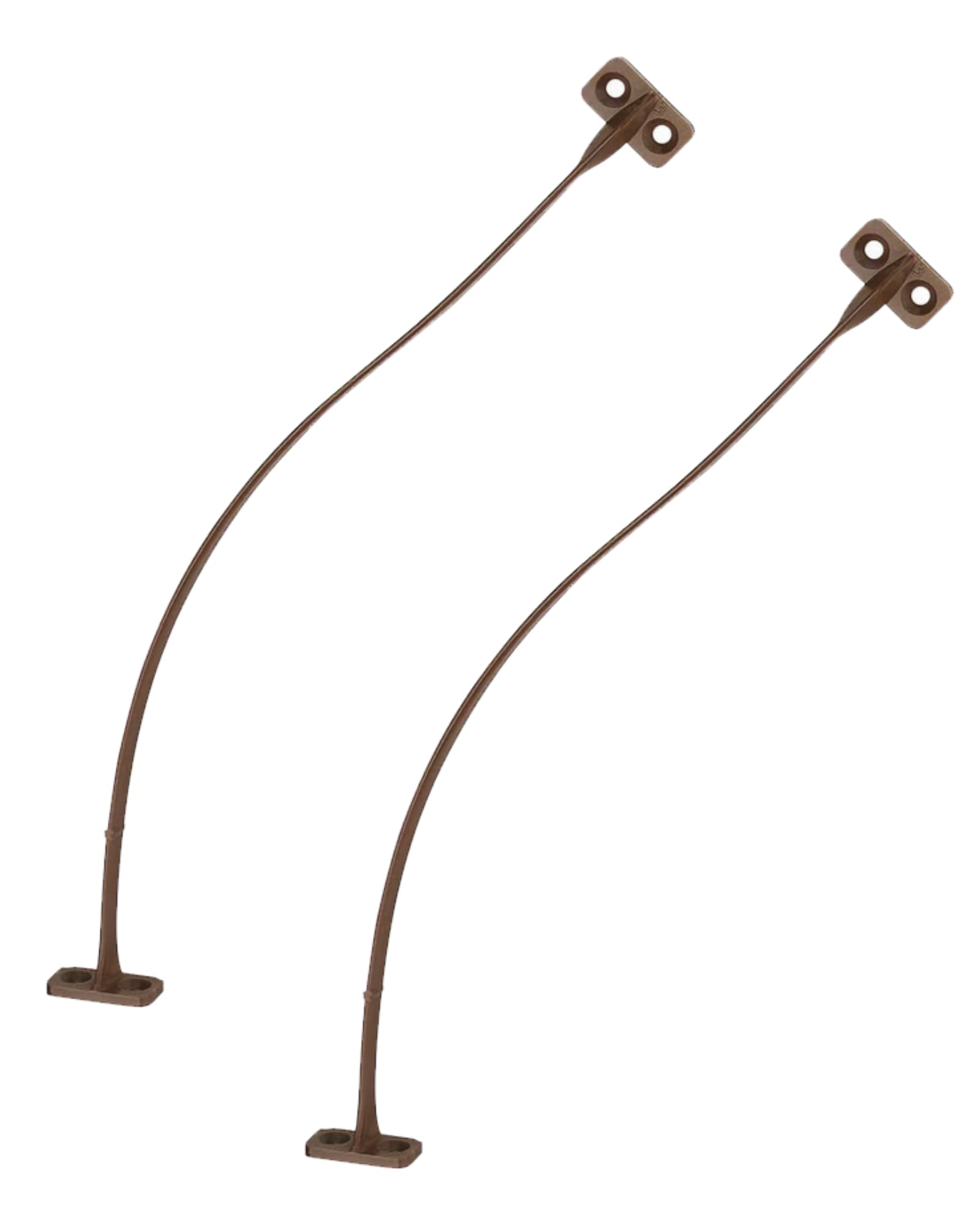 Gedotec H3951 Hatch Holder for Furniture Doors & Bar Compartments - Brown Plastic, 200 mm - Pack of 1 Flap Rope for Cupboard Doors — image 1