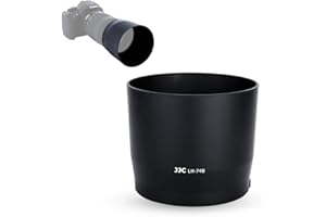 JJC Dedicated Lens Hood Shade Protector for Canon RF 100-400mm F5.6-8 is USM & EF 70-300mm f/4-5.6 is II USM Lens Replaces Ca
