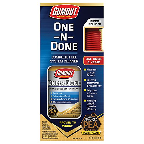 Gumout 510112 OneNDone Complete Fuel System Cleaner, 20 oz. Pricepulse