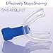 Anti Snoring Mouthpiece Custom Guard Sleep Aid Snore Stopper Solution by SnoreQuiet - Pure Pro Nighttime Mute Sleep Relief Mouthguard & Bruxism Anti Snore Device Night Guard (2018) (1 Device)