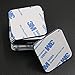 Double Sided Black Foam Tape Strong Pad Mounting Adhesive - Strong Adhesion Square-50pcs