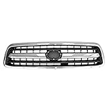 Perfit Liner Front Chrome Black Grille Grill With