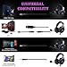 Nerdi Gaming Headset for PS4, Xbox One, PC, Mac, Gaming Headphone On Ear with Microphone (Black)thumb 4
