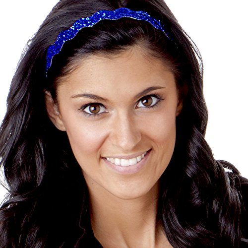 Hipsy Women's American Flag 4th of July Adjustable Headband Gift Packs (Wave Red/White/Royal 3pk)