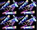 Play Kreative 12 Led Light Up Arrow Rocket Helicopter Flying Toy Slingshot Style Party Fun Prizes - Flashing Bright Lights TM