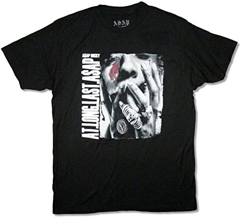ASAP Rocky Men's at Long Last T-Shirt Medium Black