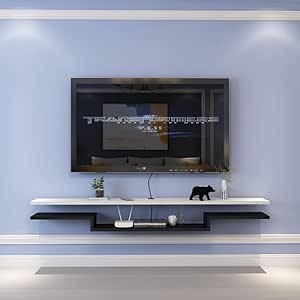 TV Rack Estante Flotante Estante de Pared Estante para Televisor