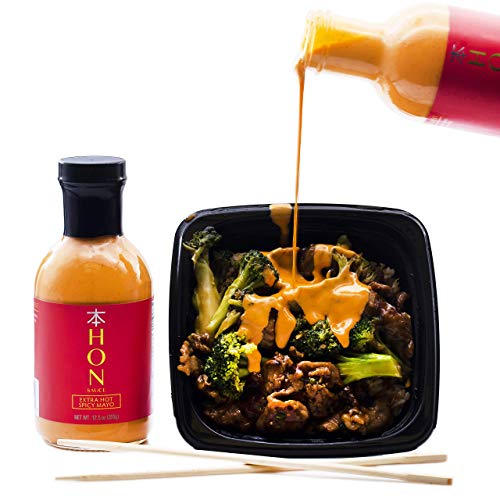 Spicy Mayo Flavored Japanese Mayonnaise with Sriracha Aioli, Sushi