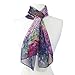 Galleria-Monet's Garden Auto-Open/Close Large Portable Rain Folding Umbrella