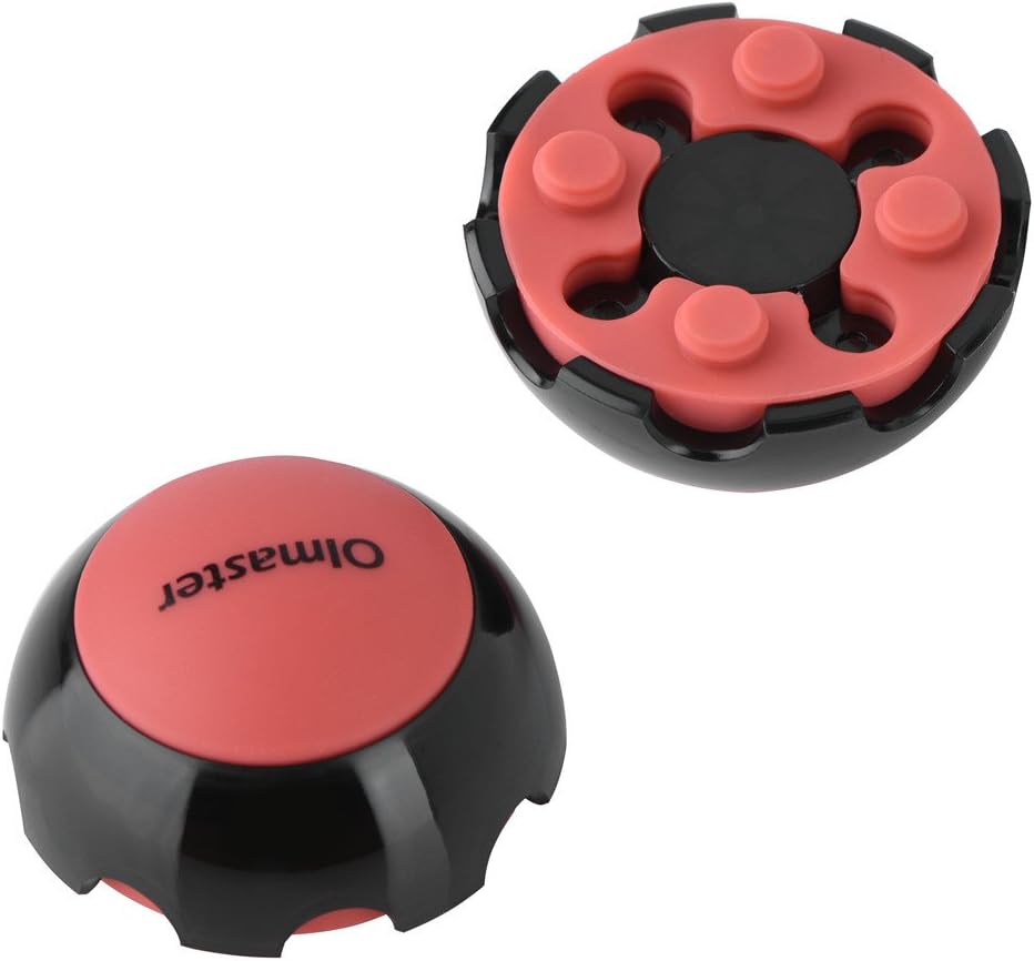 Tangxi Oimaster Laptop Cooling Ball,Laptop Cooler,Silicone Ventilated Stand Balls,Non-slip,Heat Convection,Mini Portable Stand/Cooler for Laptop Notebook(Red)