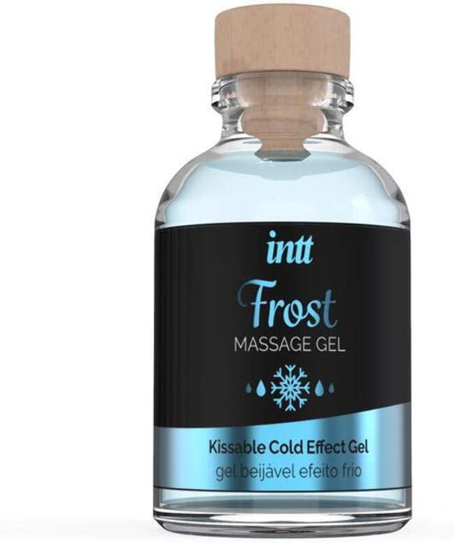 INTT Frost Kissable Massage Gel, Blue, 30 ml (Pack of 1) - Image 3